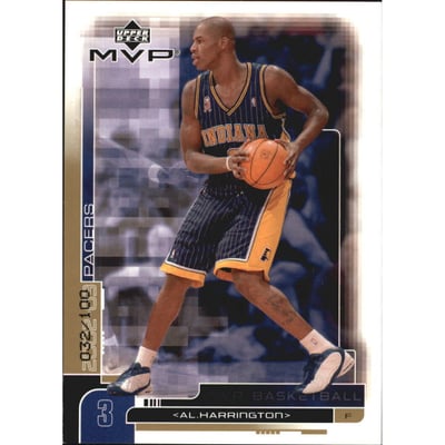 2002-03 Upper Deck MVP Gold #69 Al Harrington