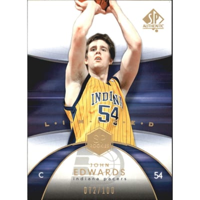 2004-05 SP Authentic Limited #138 John Edwards