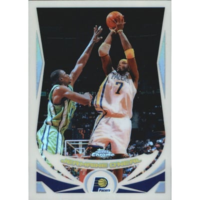 2004-05 Topps Chrome Refractors #70 Jermaine O'Neal