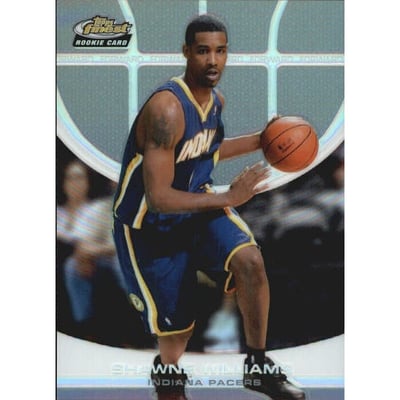 2005-06 Finest Refractors #156 Shawne Williams