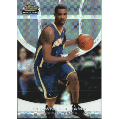 2005-06 Finest X-Fractors #156 Shawne Williams