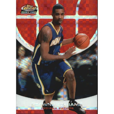 2005-06 Finest X-Fractors Red #156 Shawne Williams