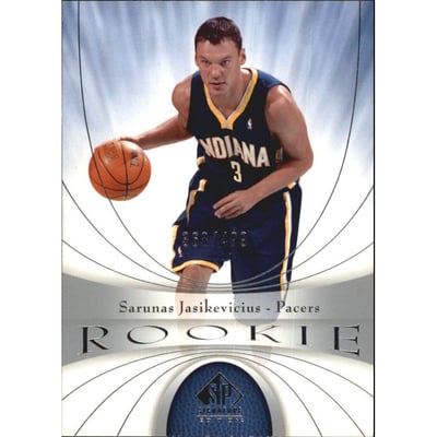 2005-06 SP Signature Edition #142 Sarunas Jasikevicius RC