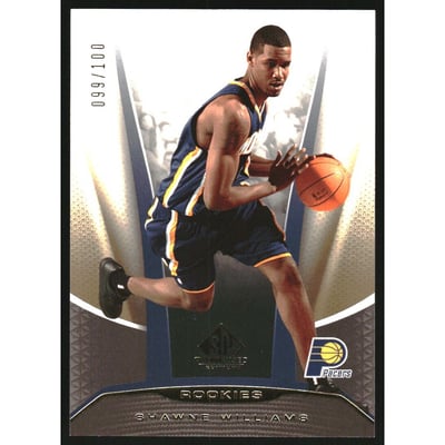 2006-07 SP Game Used Gold #217 Shawne Williams