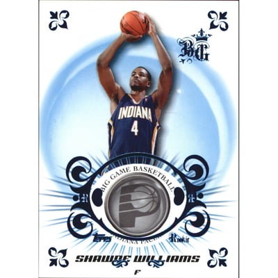 2006-07 Topps Big Game Blue #93 Shawne Williams