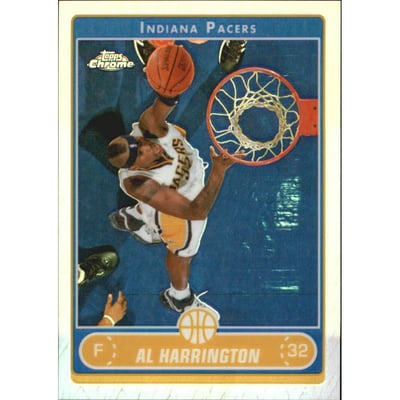 2006-07 Topps Chrome Refractors #137 Al Harrington