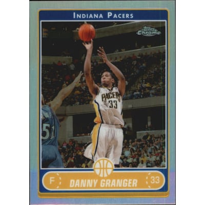 2006-07 Topps Chrome Refractors #77 Danny Granger