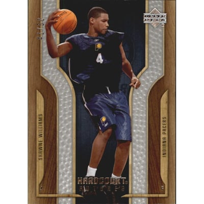 2006-07 Upper Deck Hardcourt Silver #110 Shawne Williams