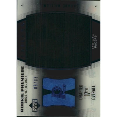 2006-07 Upper Deck Trilogy Blue #107 Shawne Williams