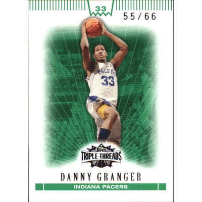 2007-08 Topps Triple Threads Emerald #66 Danny Granger