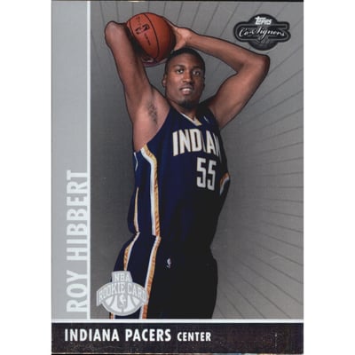2008-09 Topps Co-Signers Silver #116 Roy Hibbert