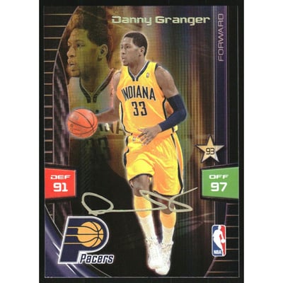 2009-10 Adrenalyn XL Ultimate Signature #8 Danny Granger