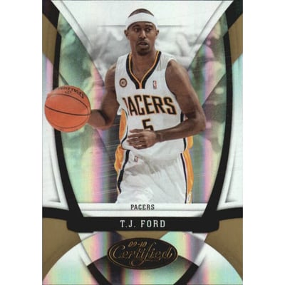 2009-10 Certified Mirror Gold #119 T.J. Ford