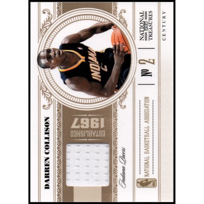 2010-11 Playoff National Treasures Century Materials #38 Darren Collison/49