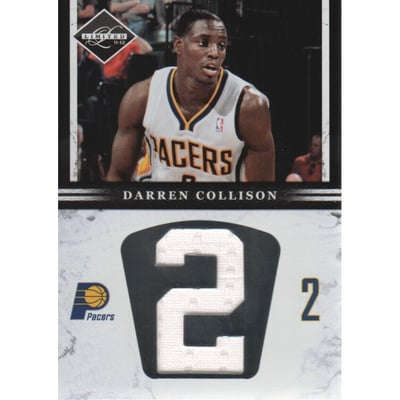 2011-12 Limited Jumbo Jersey Numbers #11 Darren Collison/99