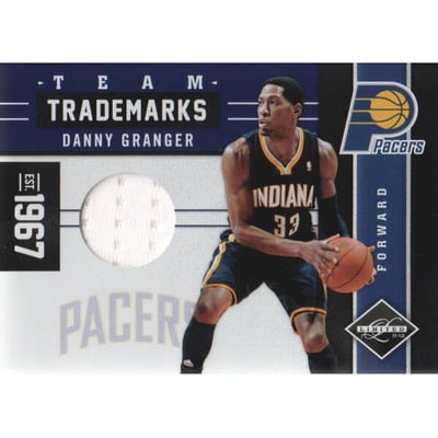 2011-12 Limited Team Trademarks Materials #9 Danny Granger/99
