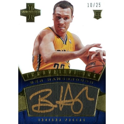 2012-13 Innovation Rookie Innovative Ink Gold #51 Ben Hansbrough