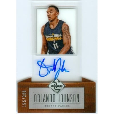 2012-13 Limited #223 Orlando Johnson AU/399 RC