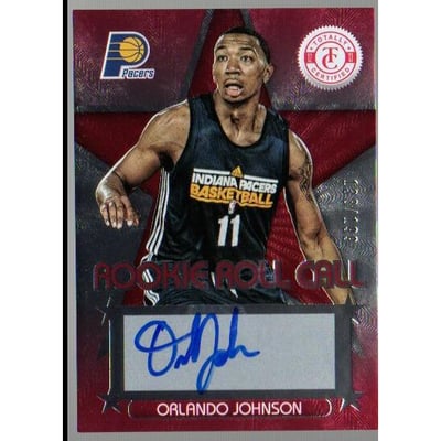2012-13 Totally Certified Rookie Roll Call Autographs Red #79 Orlando Johnson/199