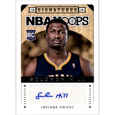 2013-14 Hoops Autographs #186 Solomon Hill