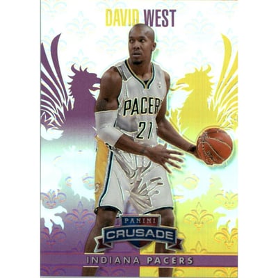 2013-14 Panini Crusade Insert Purple #146 David West