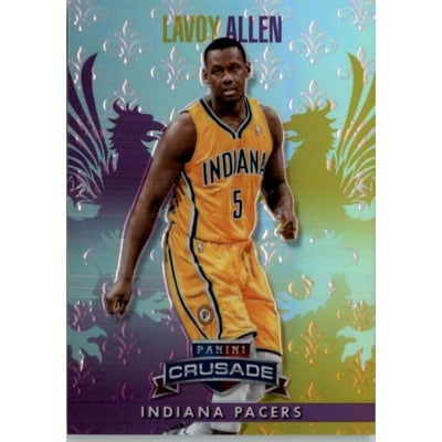 2013-14 Panini Crusade Insert Purple #35 Lavoy Allen