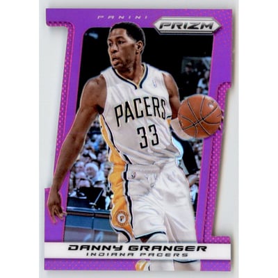 2013-14 Panini Prizm Prizms Purple Die Cut #50 Danny Granger