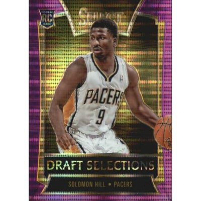 2013-14 Select Draft Selections Prizms Purple #21 Solomon Hill