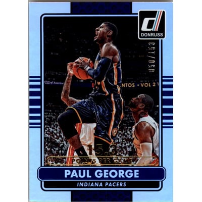 2014-15 Donruss Stat Line Career #43 Paul George/153