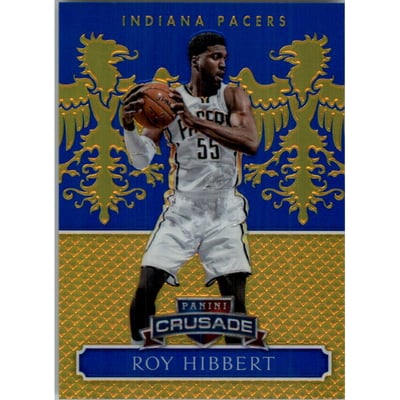 2014-15 Panini Excalibur Crusade Blue #85 Roy Hibbert