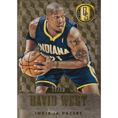 2014-15 Panini Gold Standard Gold #88 David West
