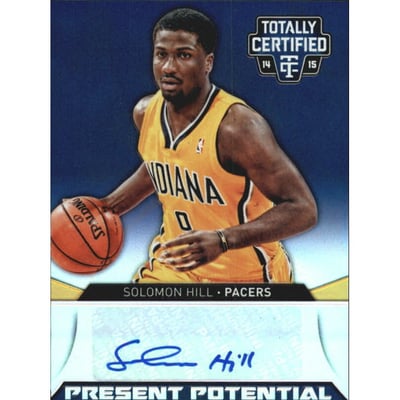 2014-15 Totally Certified Present Potential Signatures Mirror #PPSSH Solomon Hill