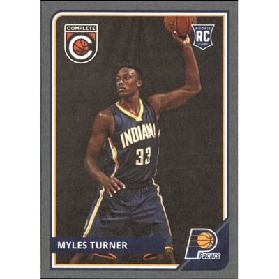 2015-16 Panini Complete Silver #314 Myles Turner