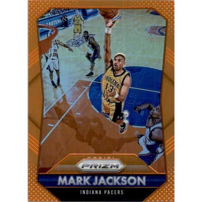 2015-16 Panini Prizm Prizms Orange #294 Mark Jackson