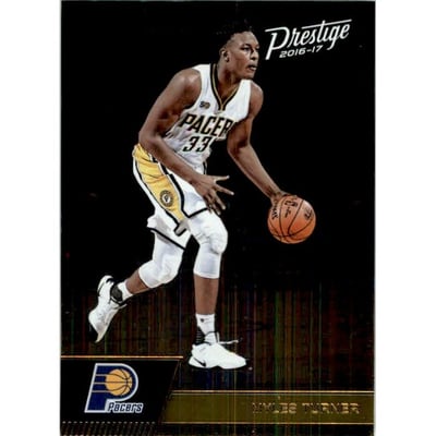 2016-17 Prestige Metallized #111 Myles Turner