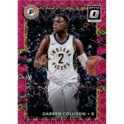 2017-18 Donruss Optic Pink Velocity #60 Darren Collison