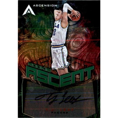 2017-18 Panini Ascension Rookie Ascent Autographs Green #16 T.J. Leaf
