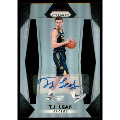2017-18 Panini Prizm Autographs #225 T.J. Leaf