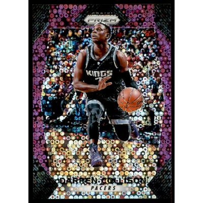 2017-18 Panini Prizm Prizms Fast Break Purple #229 Darren Collison