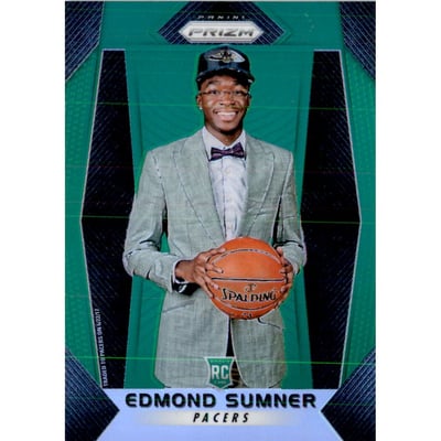 2017-18 Panini Prizm Prizms Green #227 Edmond Sumner