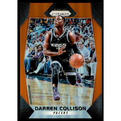 2017-18 Panini Prizm Prizms Orange #229 Darren Collison