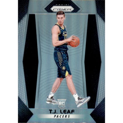 2017-18 Panini Prizm Prizms Silver #225 T.J. Leaf