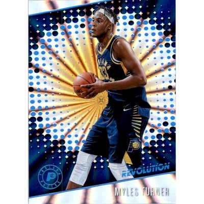 2017-18 Panini Revolution Sunburst #27 Myles Turner