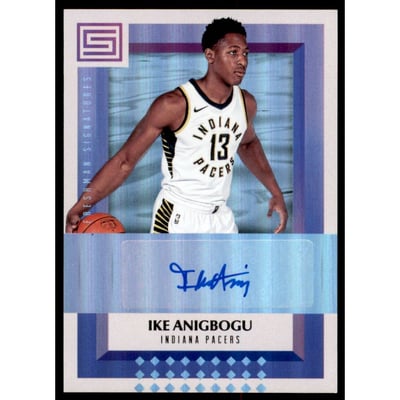 2017-18 Panini Status Freshman Signatures #26 Ike Anigbogu