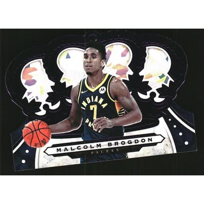 2019-20 Crown Royale Crystal Purple #38 Malcolm Brogdon