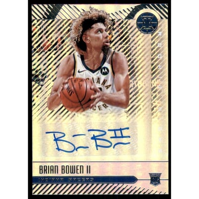 2019-20 Panini Illusions Rookie Signs #37 Brian Bowen II