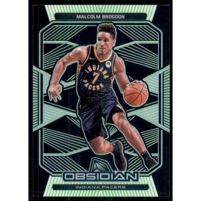 2019-20 Panini Obsidian Electric Etch Green #103 Malcolm Brogdon/25