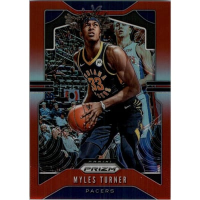 2019-20 Panini Prizm Prizms Red #216 Myles Turner