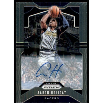 2019-20 Panini Prizm Signatures #115 Aaron Holiday