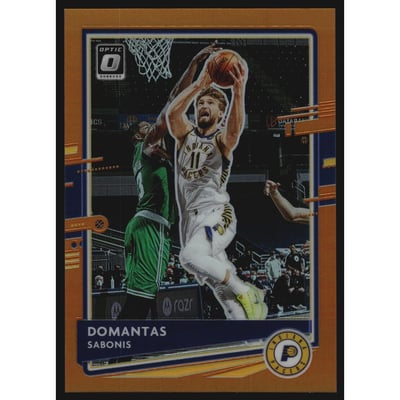 2020-21 Donruss Optic Orange #142 Domantas Sabonis